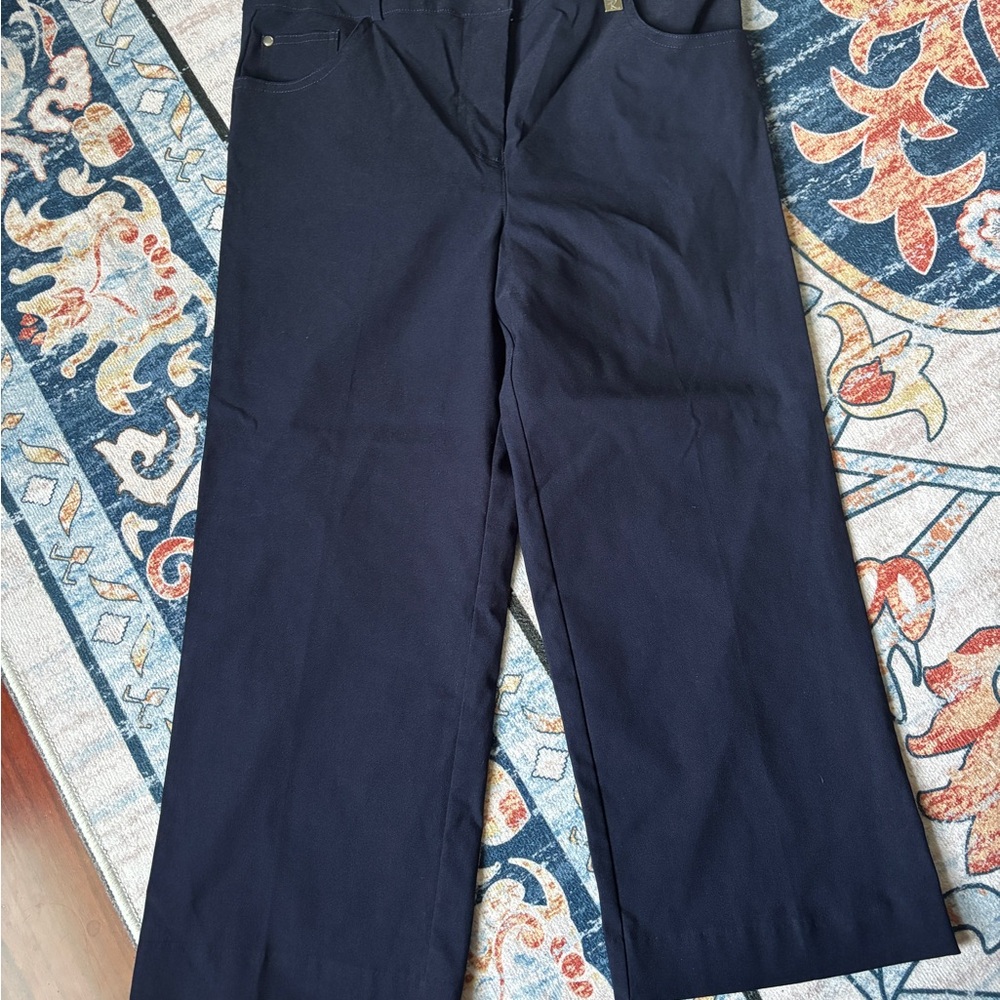 Rekucci Women's Easy Fit Comfort Capri with Stretch Waistband